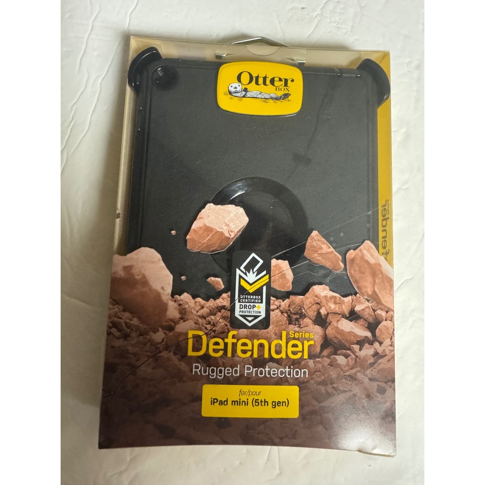 OtterBox Defender Series Case for iPad mini 5th Gen Black Rugged Protection New